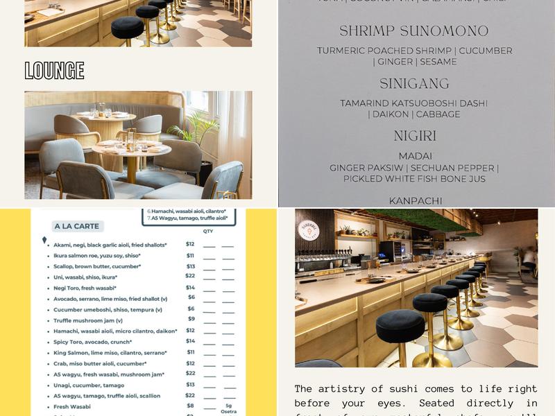 Sushi Saint Menu