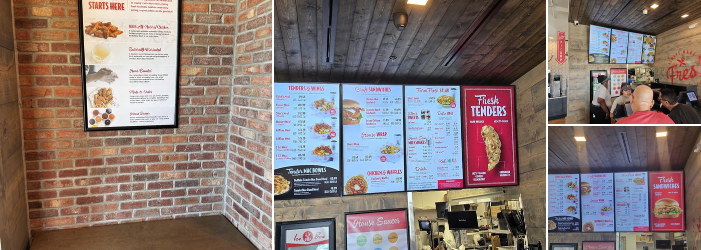 Slim Chickens Menu