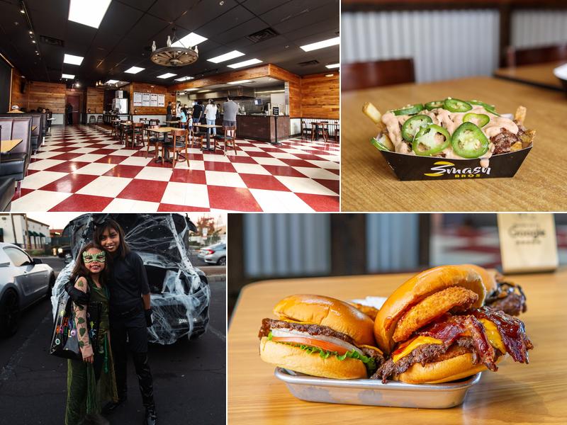 Smash Bros Burger 1459 Martin Luther King Jr Way #1, Merced