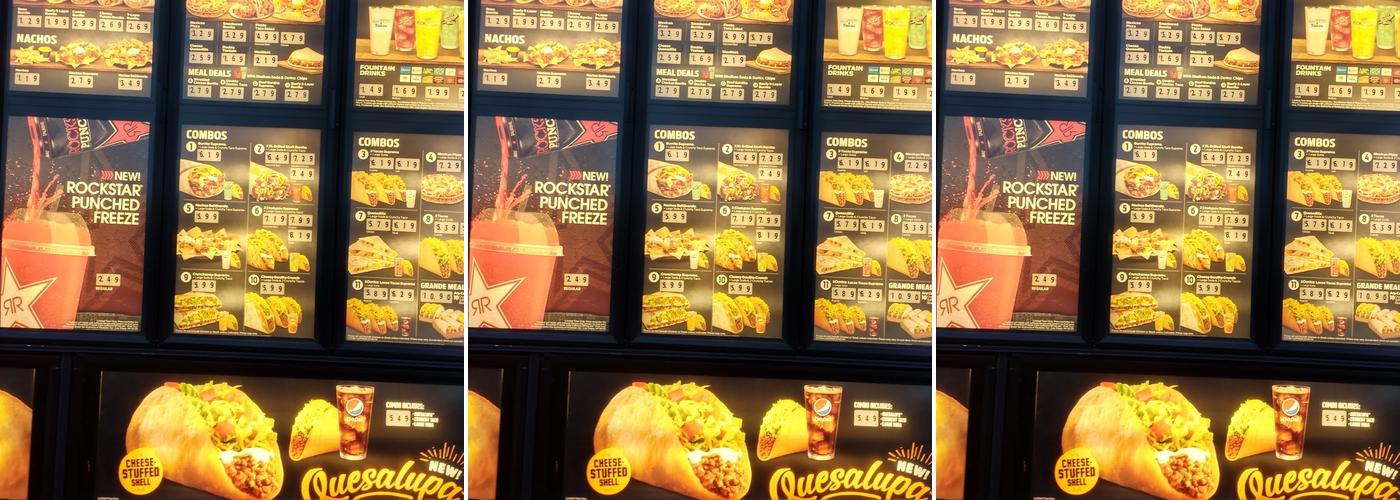 Taco Bell Menu