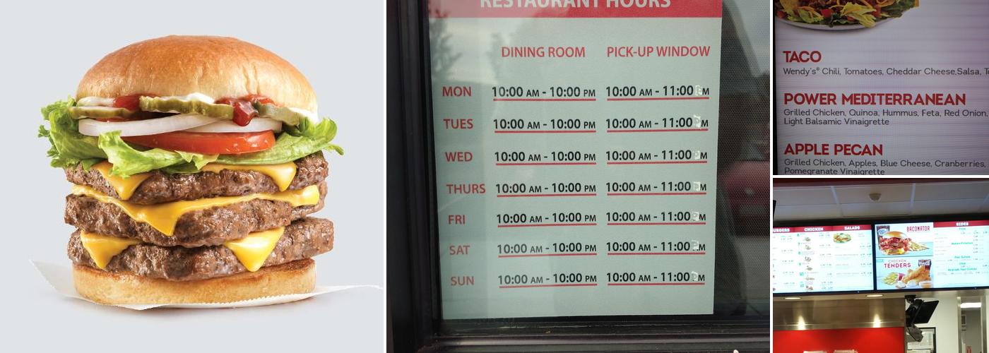 Wendy's Menu