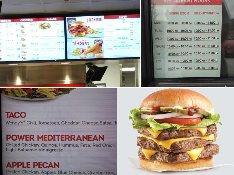 Wendy's Menu