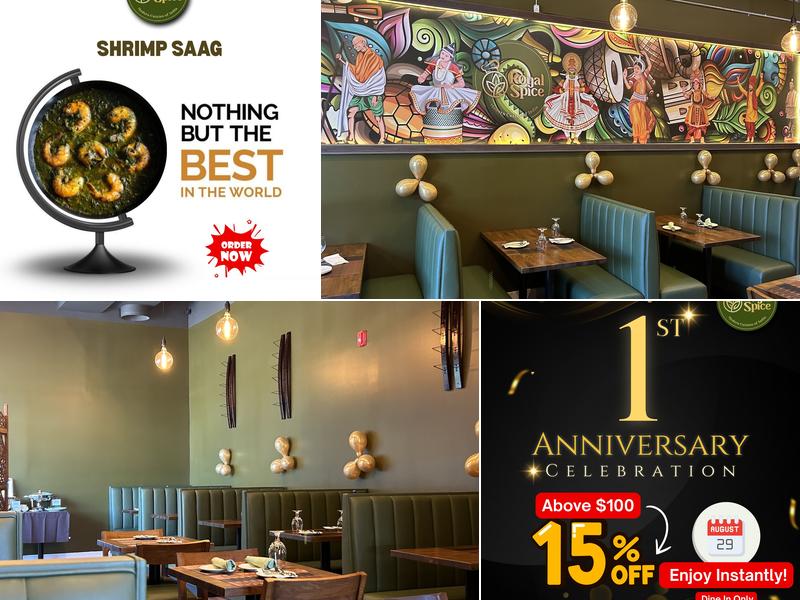 Royal Spice 827 Williams St Suite B, Longmeadow