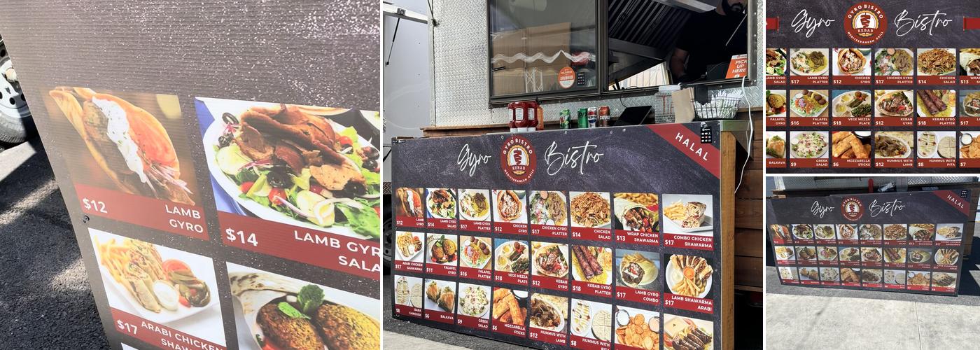 Gyro bistro grill Menu