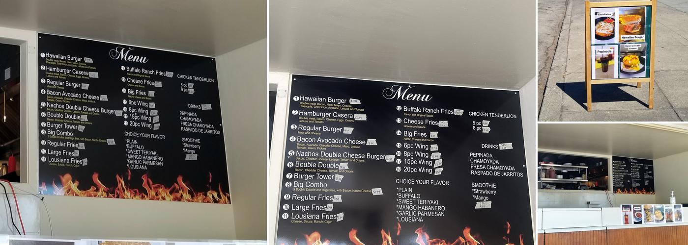 Maria’s Mexican kitchen Menu