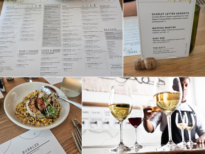 Sixty Vines Menu
