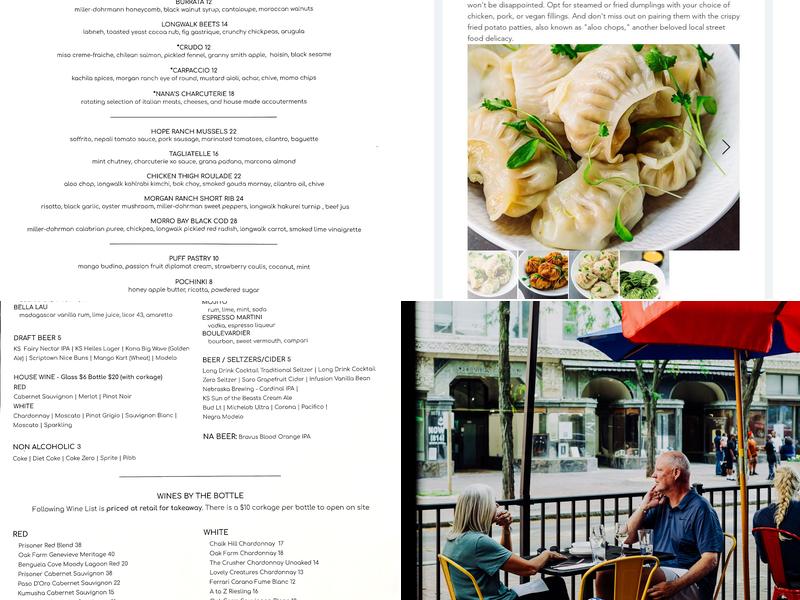 Cattle Call Menu