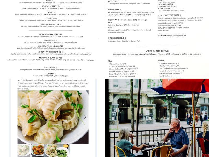Cattle Call Menu