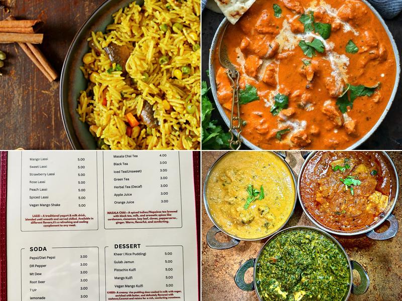 Himalayan Kitchen Menu