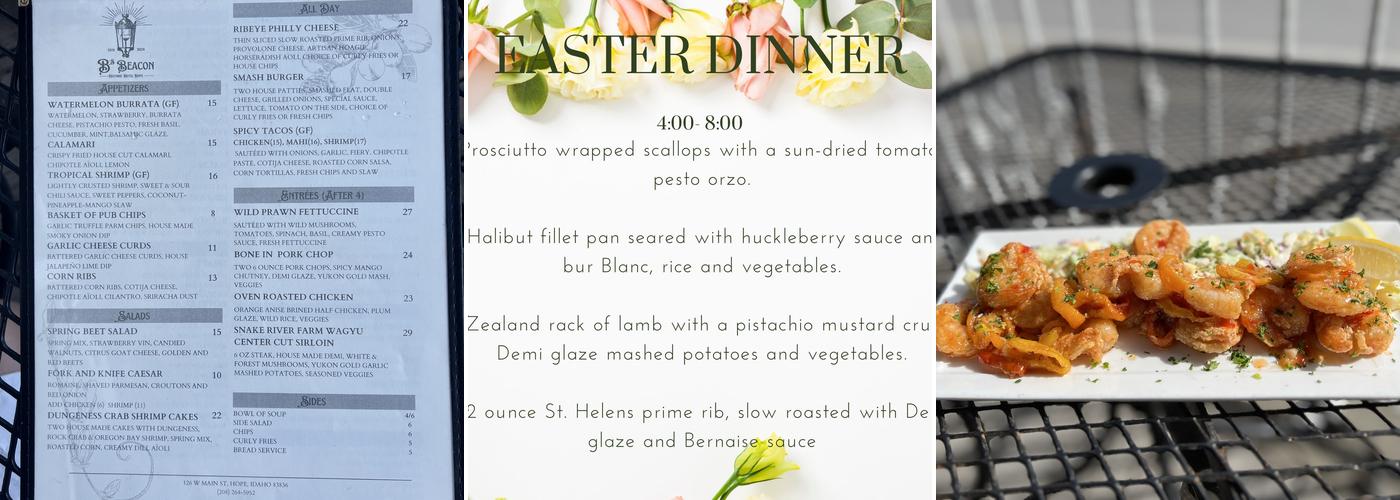 B's Beacon Menu