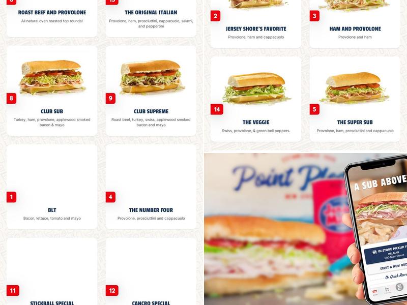 Jersey Mike's Subs Menu