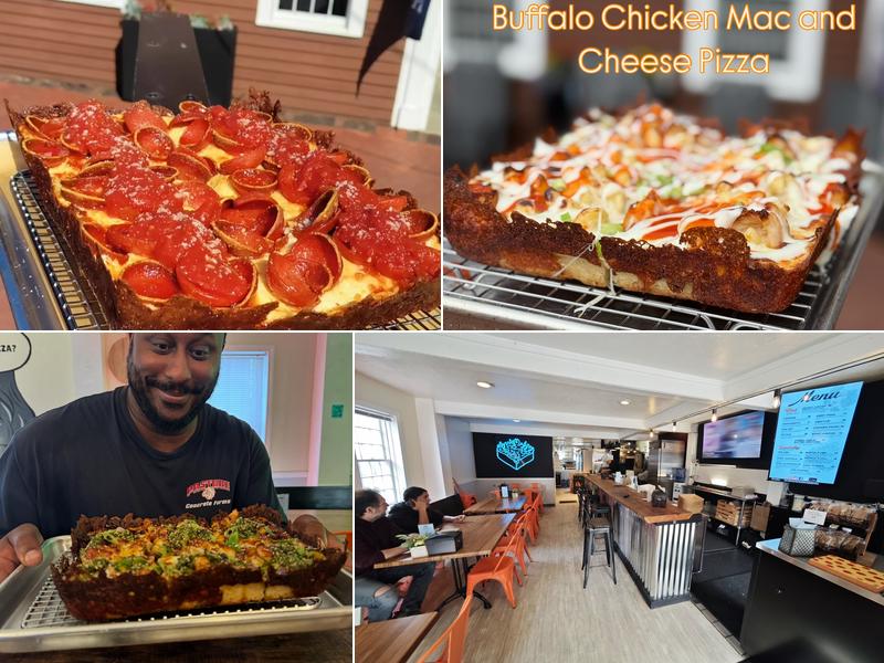 The Edge - Thick Square Pizza - Plymouth