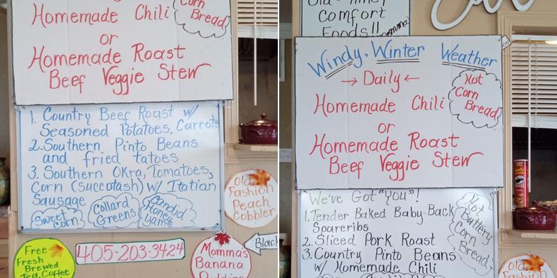 Momma's 3rd st kitchen Menu