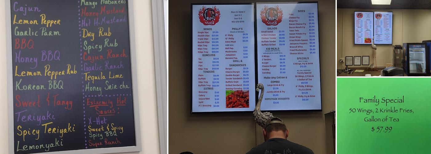 Skinny Pete's Wings & Phillys - Downtown Menu