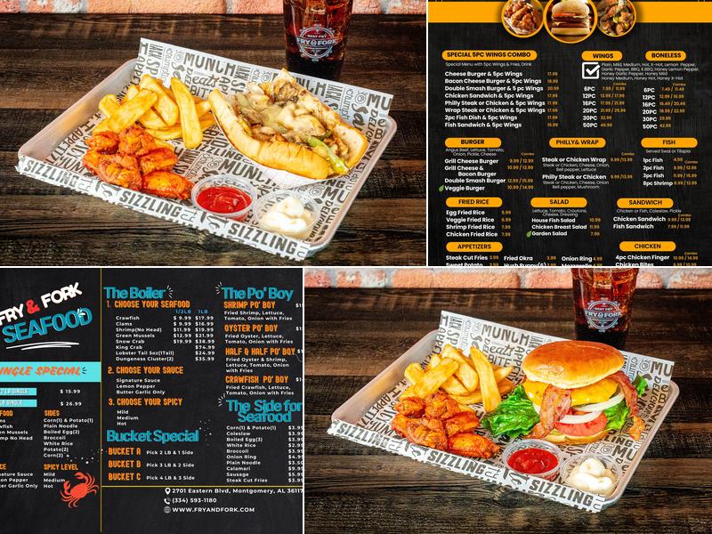 Fry & Fork Menu