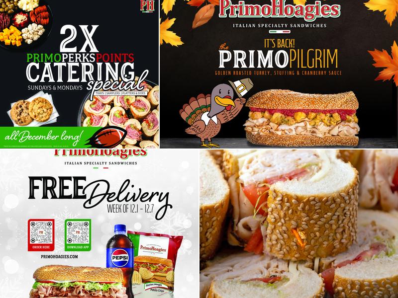 PrimoHoagies Menu