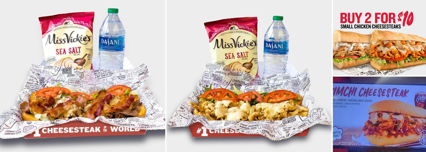 Charleys Cheesesteaks Menu