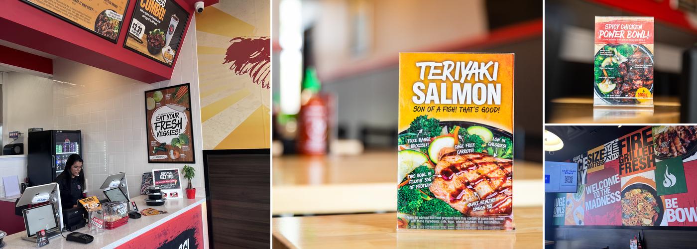 Teriyaki Madness Menu