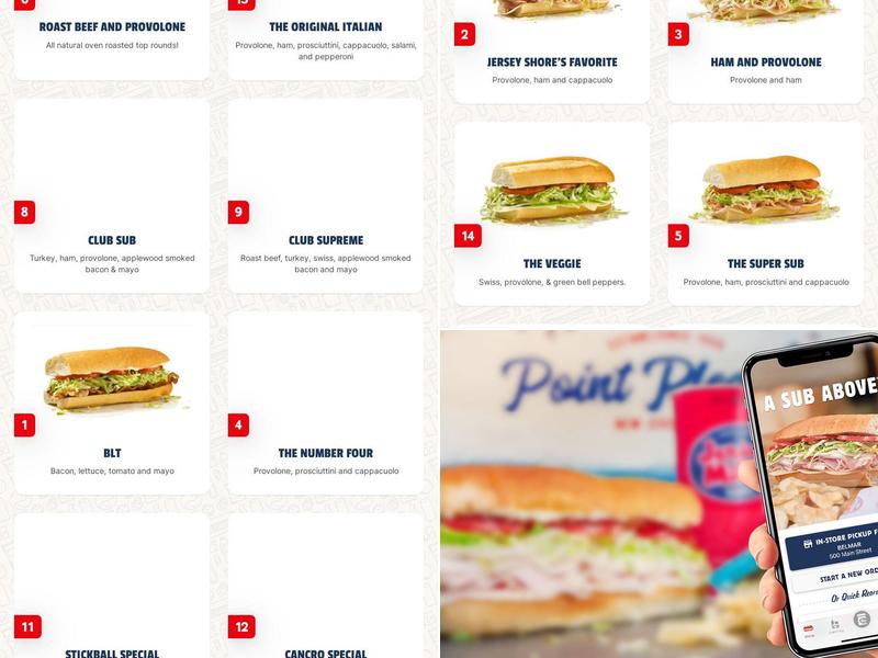 Jersey Mike's Subs Menu