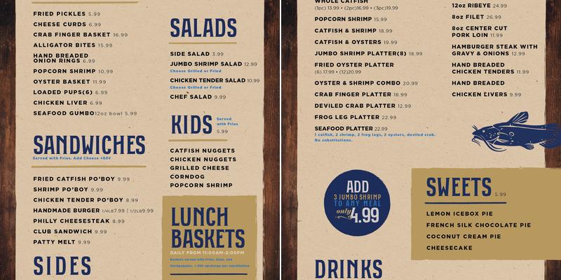 The Ark Menu