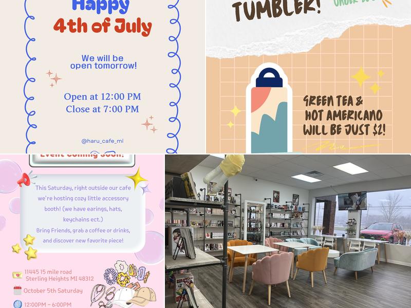 Haru Cafe 11445 S15 Mile Road, Sterling Heights