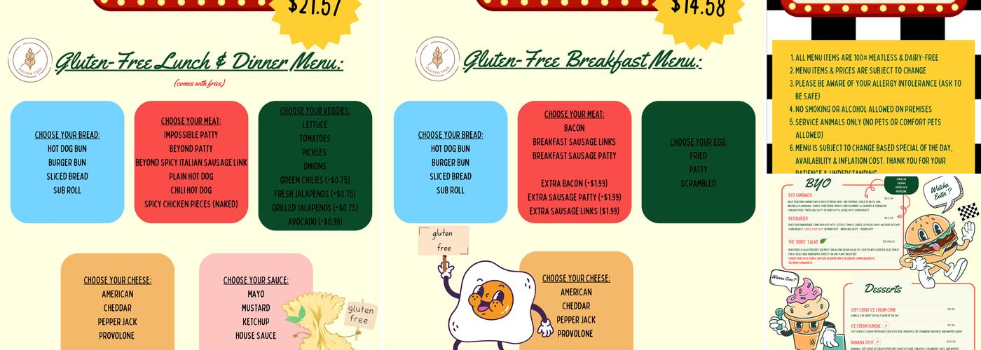 Feed Me Menu