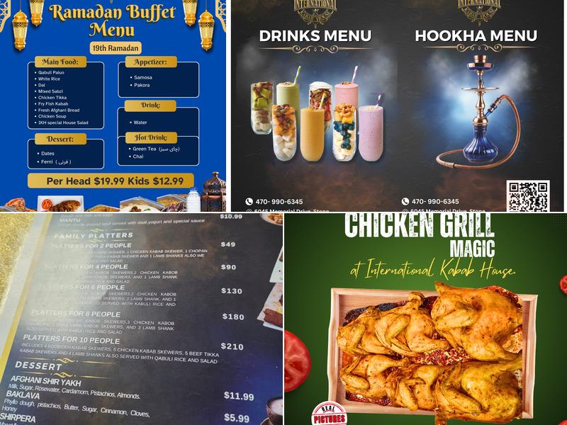 International Kabab house Menu