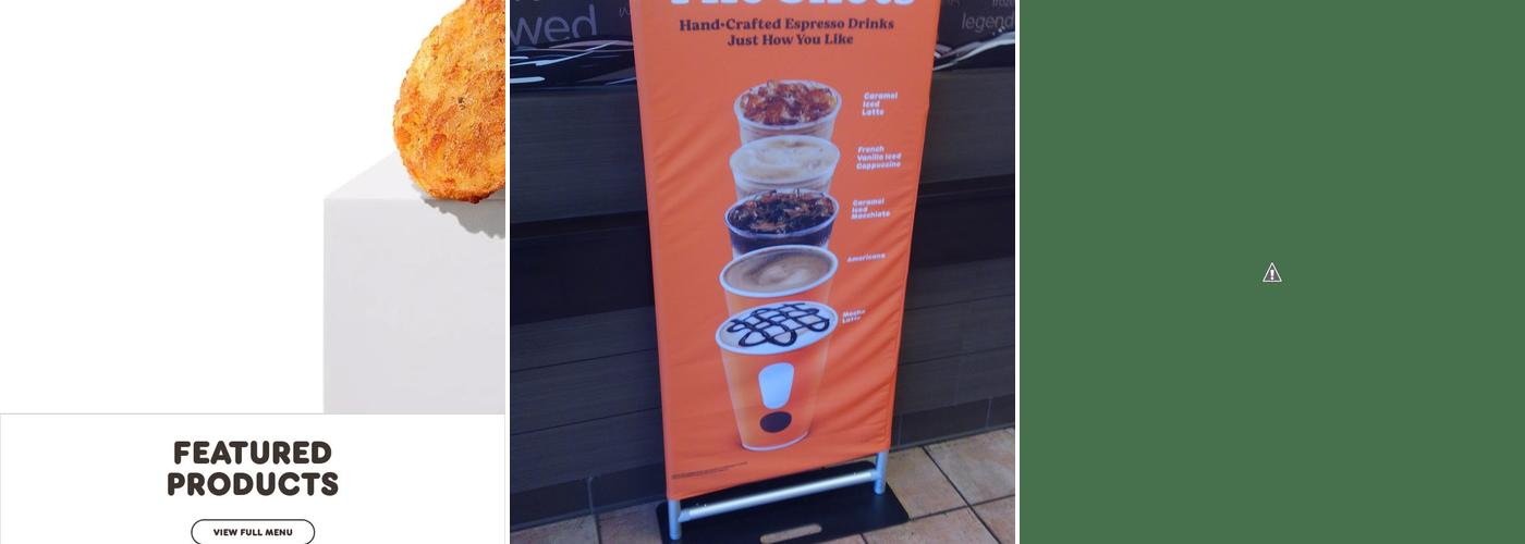 Dunkin' Menu