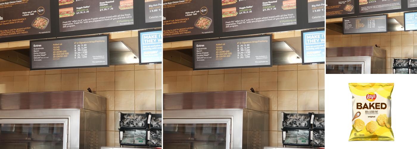 Subway Menu