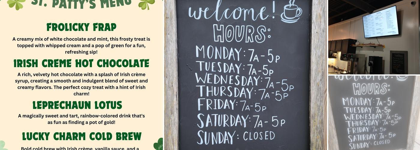 Common Grounds Coffeehouse Menu