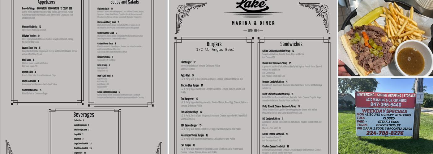 Spring Lake Diner Menu