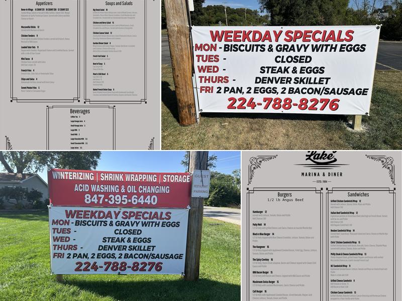 Spring Lake Diner Menu