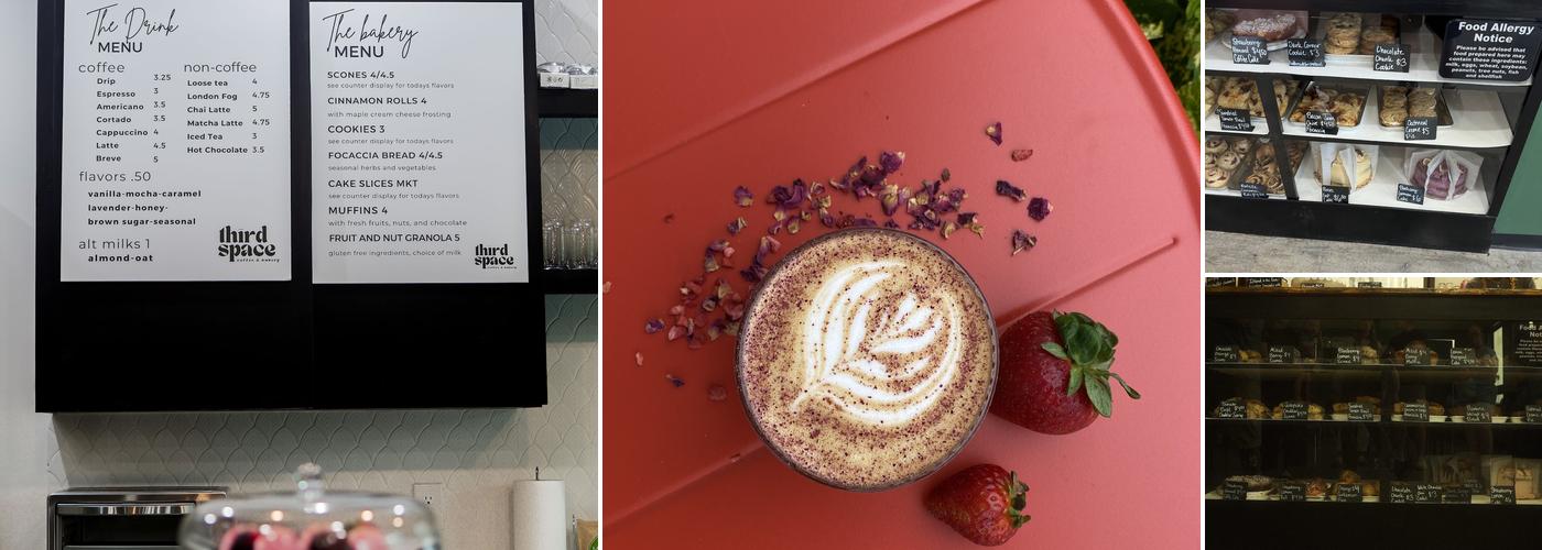 Third Space Coffee and Bakery Menu