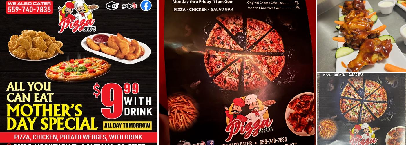 Pizza Bro’s Menu