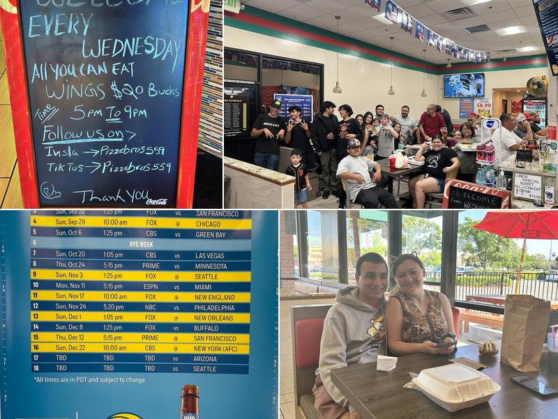 Pizza Bro’s 2016 S Mooney Blvd Suit L-1, Visalia