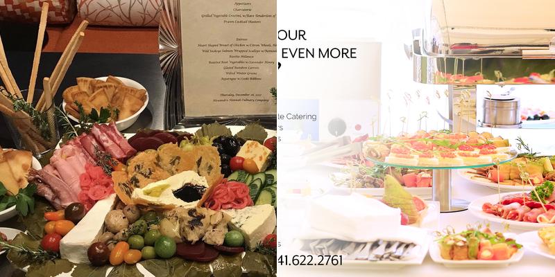 Ashland Gourmet Catering Menu