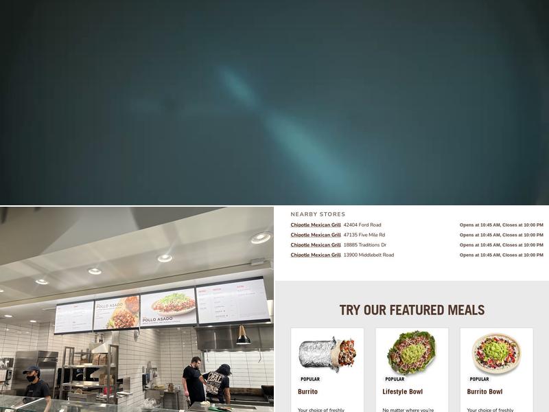Chipotle Mexican Grill Menu
