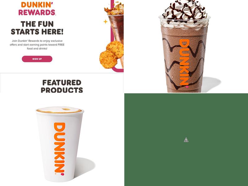 Dunkin' Menu