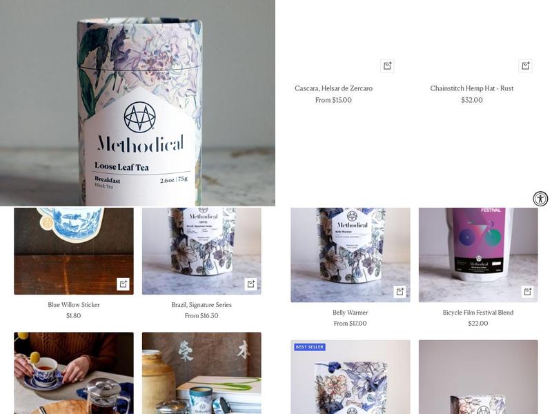 Methodical Coffee Menu