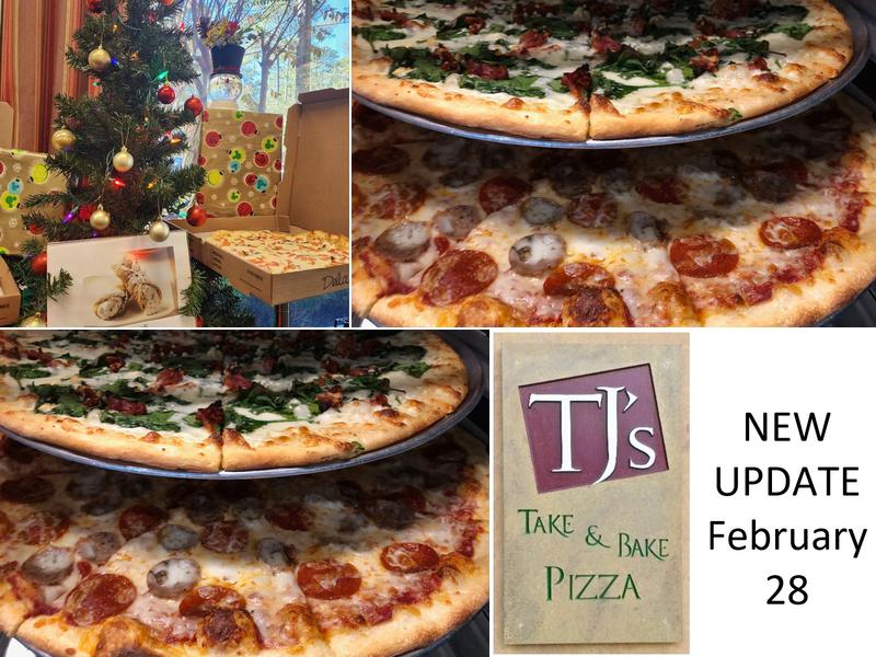 T J's Take & Bake Pizza