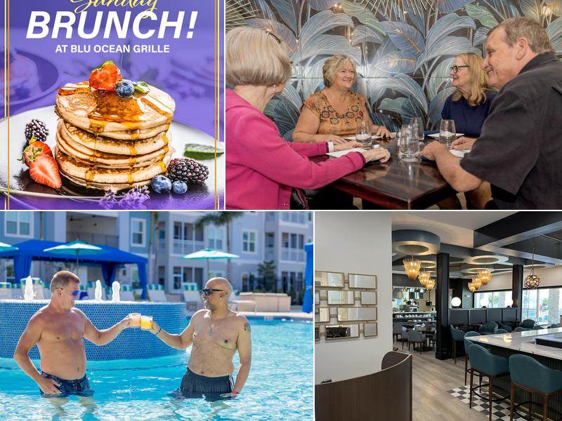 Blu Ocean Grille Restaurant inside Encore at Tradition