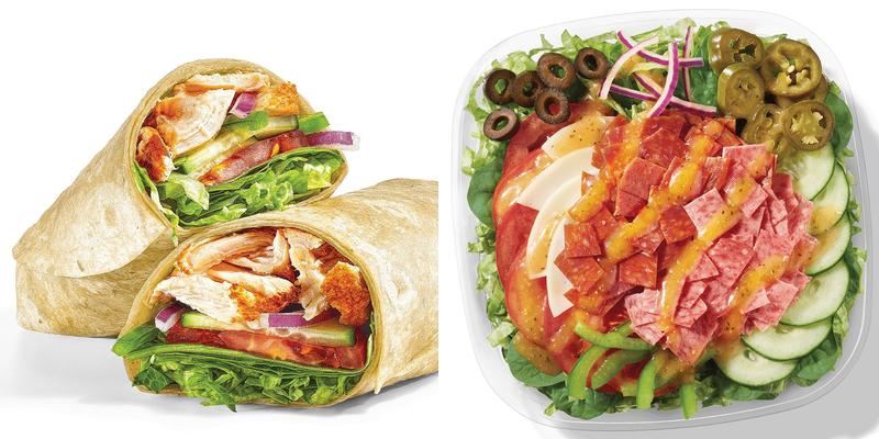 Subway Menu