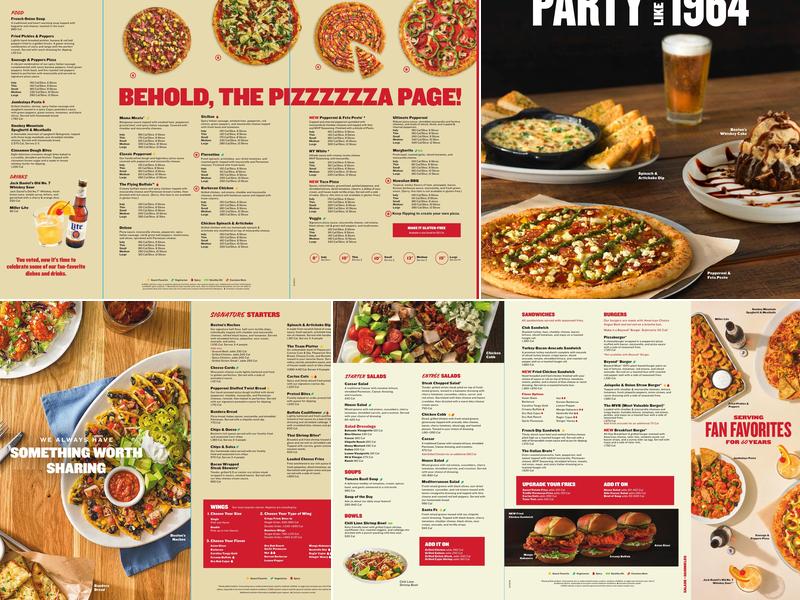 Boston's Pizza Sioux Falls Menu
