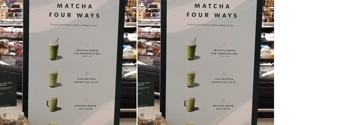 Starbucks Menu