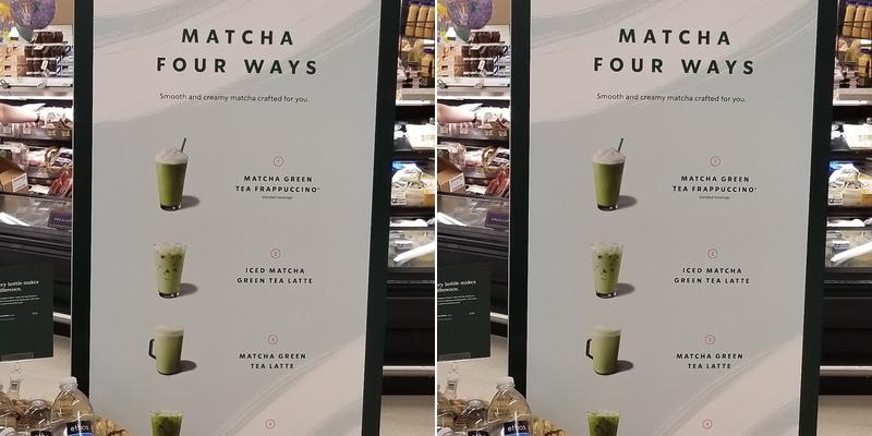 Starbucks Menu