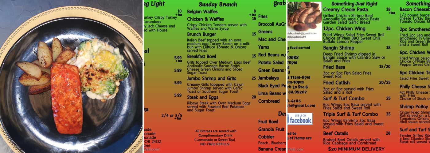 STR8 OUT DA BOX Menu