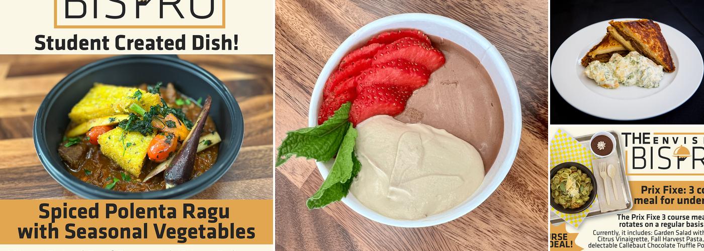 The Envision Bistro at NICHE Menu