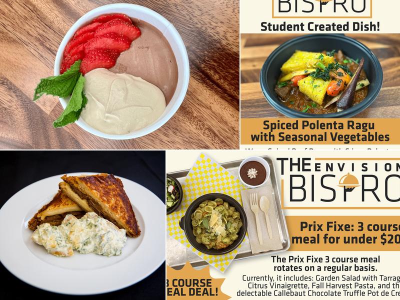 The Envision Bistro at NICHE Menu