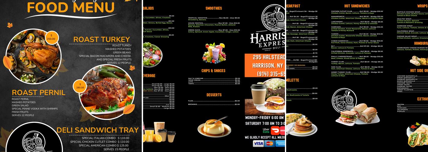 Harrison Station Deli Menu