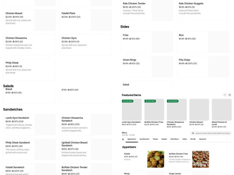Smashburger Central Menu